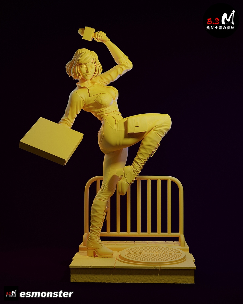 E.S Monster – April O’Neil – 3D Print Model
