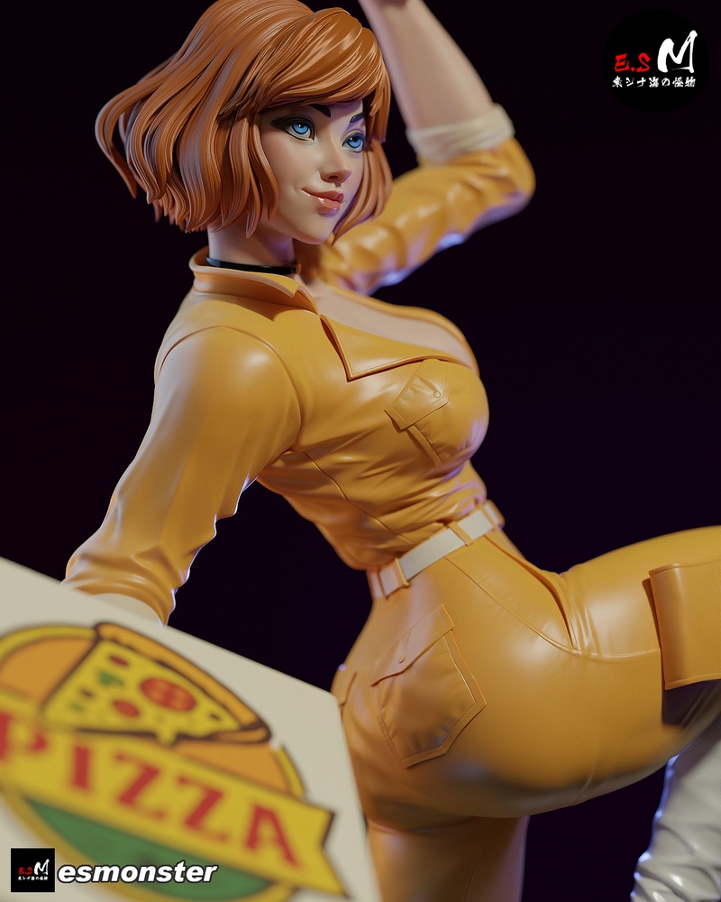 E.S Monster – April O’Neil – 3D Print Model