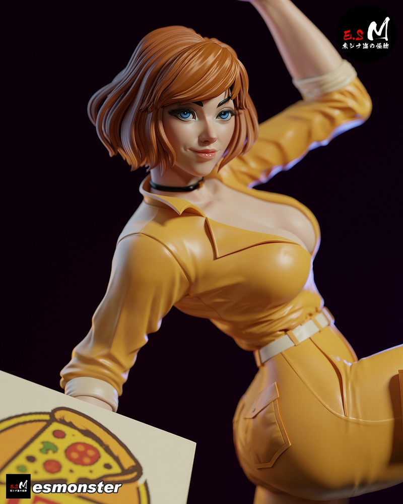 E.S Monster – April O’Neil – 3D Print Model