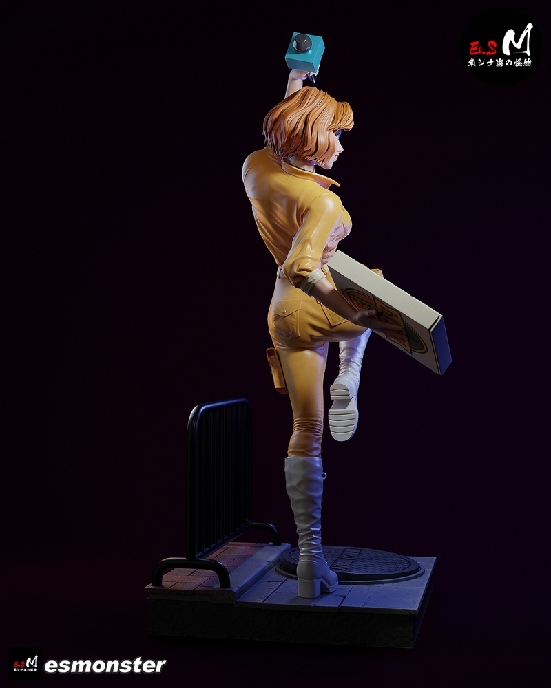 E.S Monster – April O’Neil – 3D Print Model