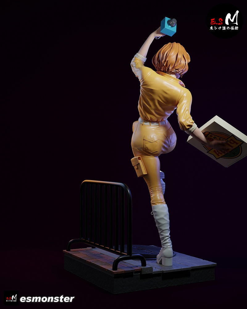 E.S Monster – April O’Neil – 3D Print Model