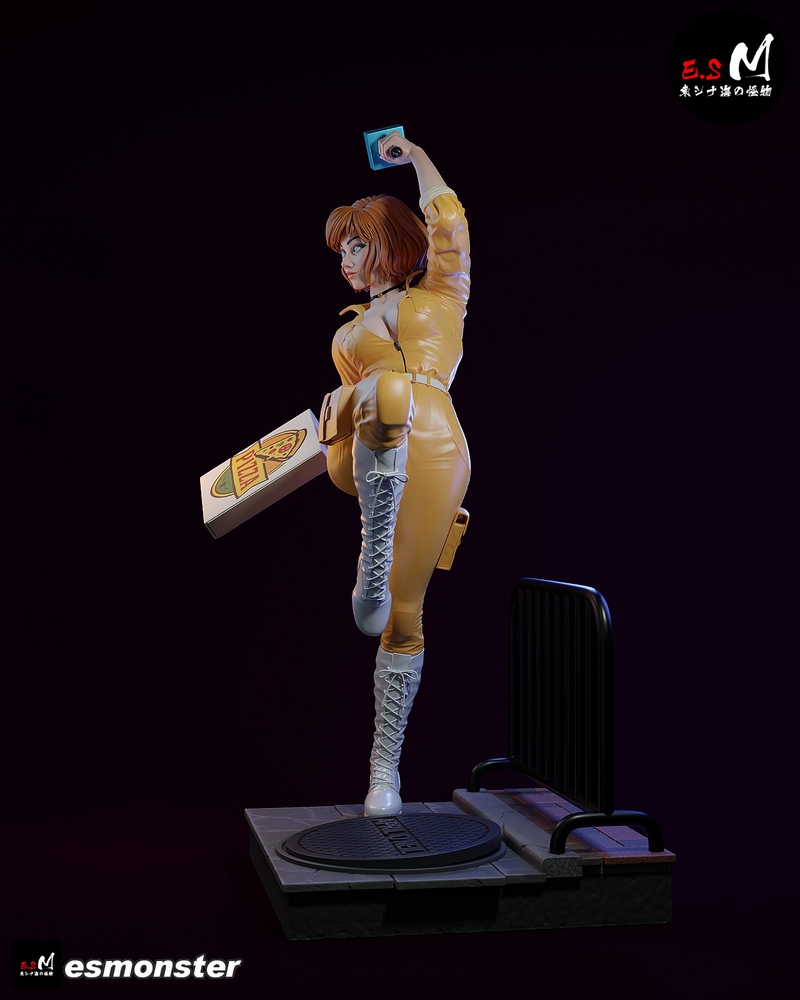 E.S Monster – April O’Neil – 3D Print Model