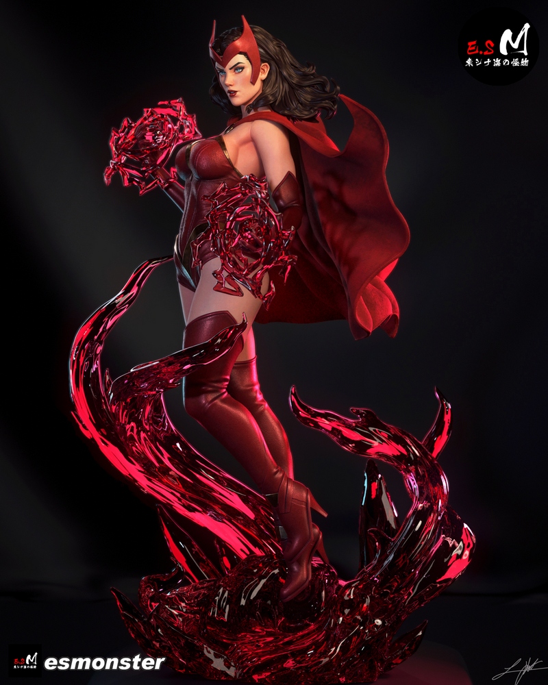 E.S Monster – Scarlet Witch – Marvel Comics – 3D Print Model
