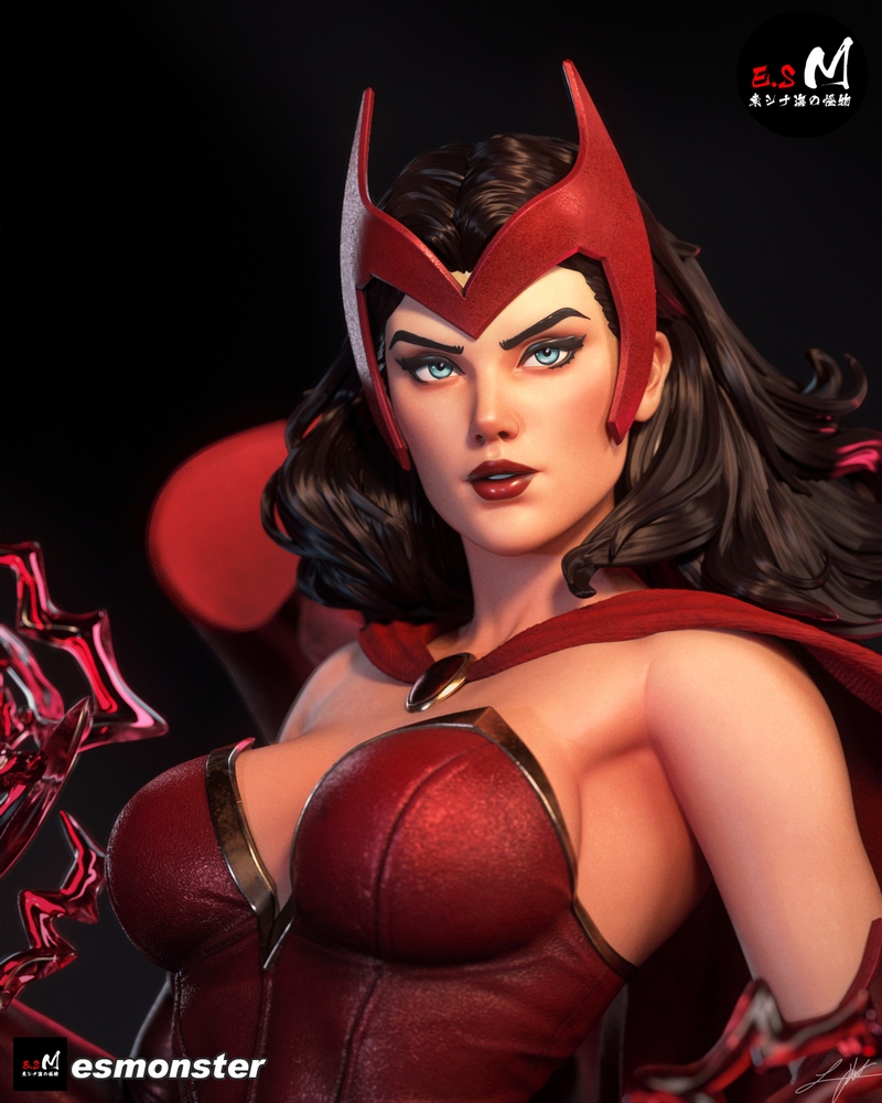 E.S Monster – Scarlet Witch – Marvel Comics – 3D Print Model