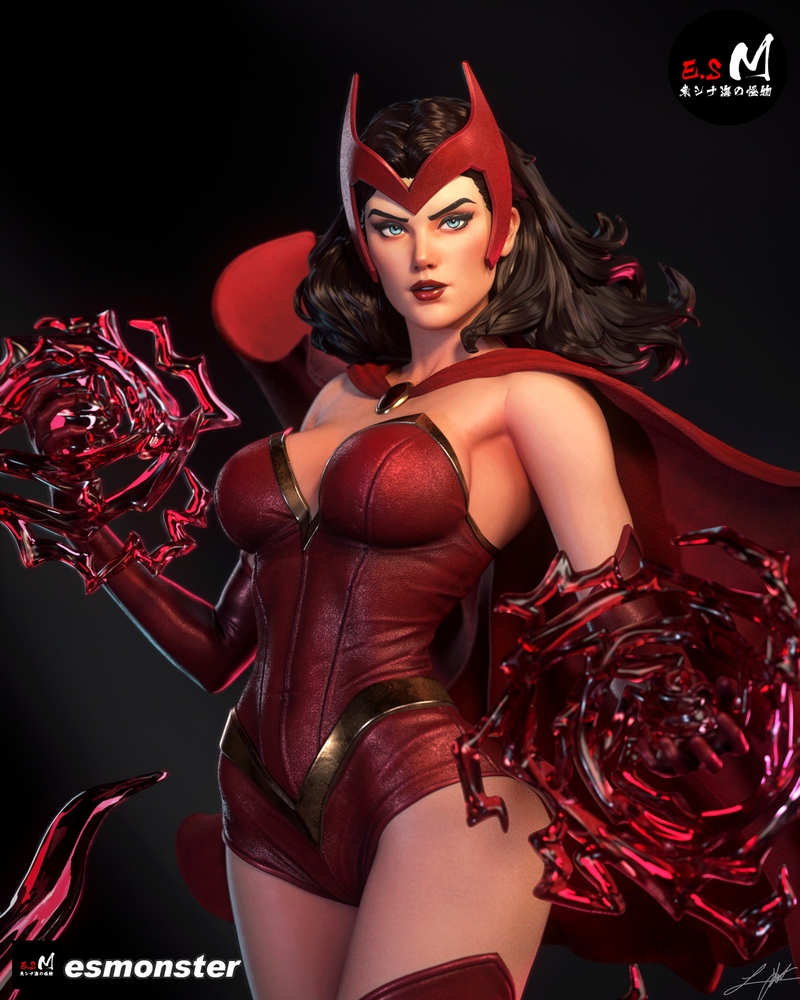 E.S Monster – Scarlet Witch – Marvel Comics – 3D Print Model