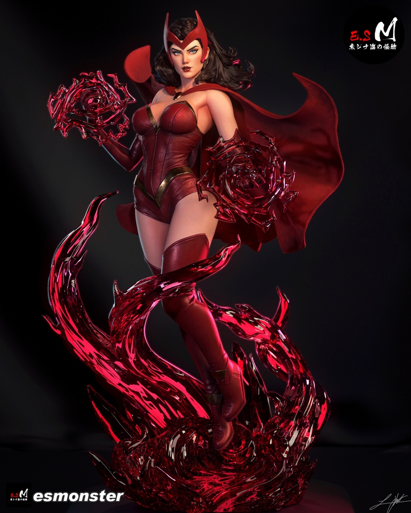 E.S Monster – Scarlet Witch – Marvel Comics – 3D Print Model