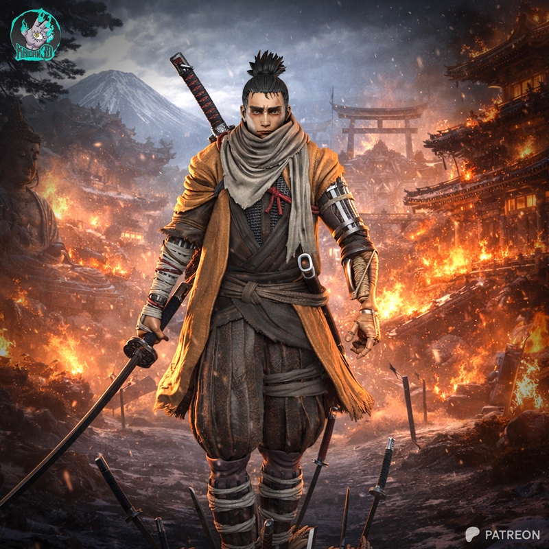 Kaidan3D – Sekiro – Shadows Die Twice – 3D Print Model