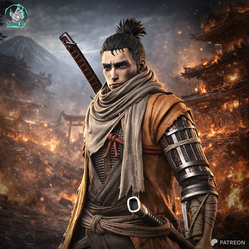 Kaidan3D – Sekiro – Shadows Die Twice – 3D Print Model
