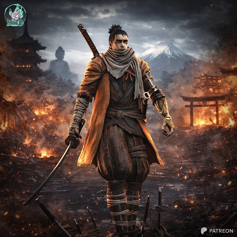 Kaidan3D – Sekiro – Shadows Die Twice – 3D Print Model