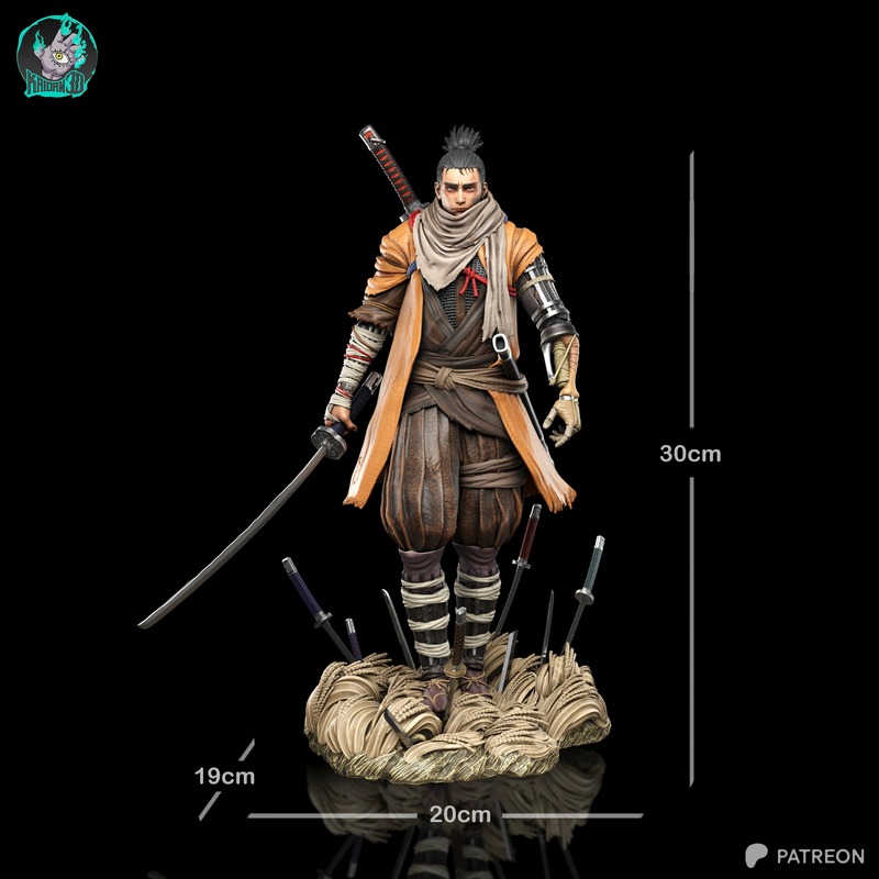 Kaidan3D – Sekiro – Shadows Die Twice – 3D Print Model