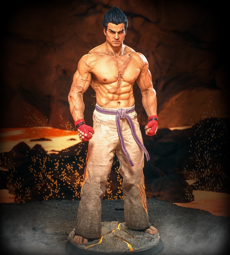 CA3D – Kazuya Kazama – Tekken – 3D Print Model