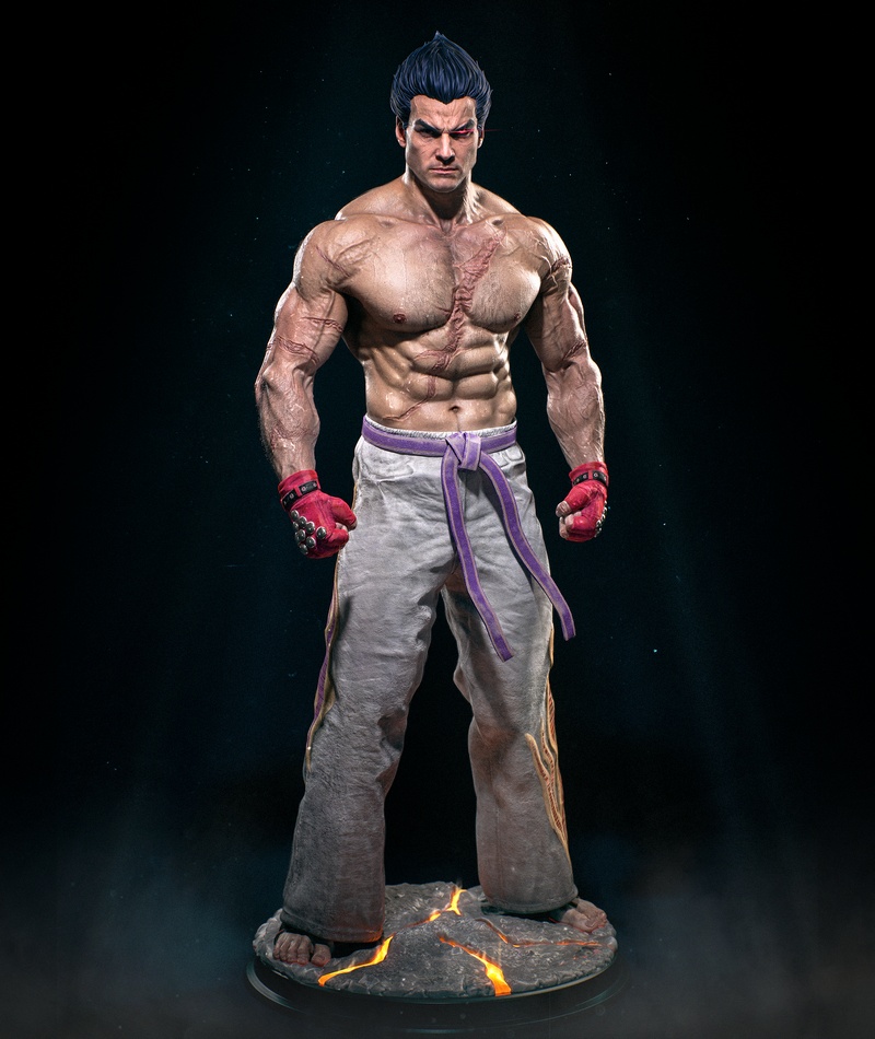 CA3D – Kazuya Kazama – Tekken – 3D Print Model