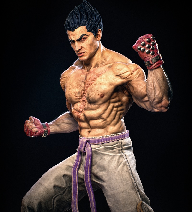 CA3D – Kazuya Kazama – Tekken – 3D Print Model