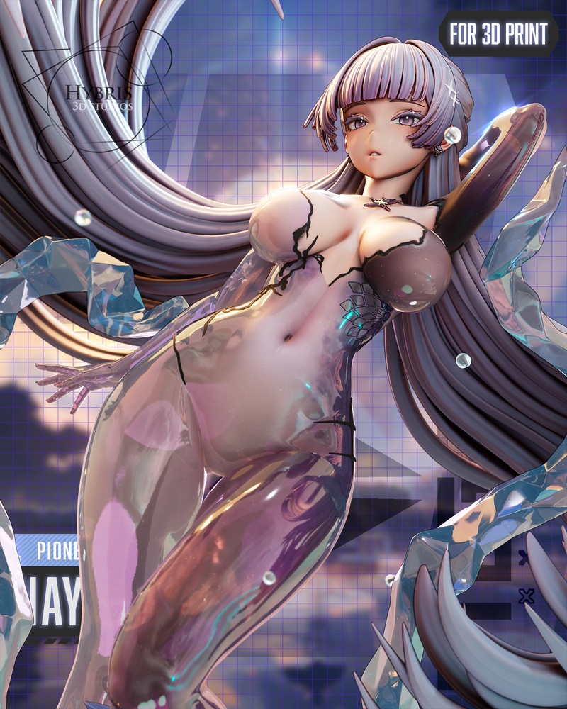 Hybris 3D Studios – Nikke Goddess of Victory – Pioneer Nayuta – 3D Print Model