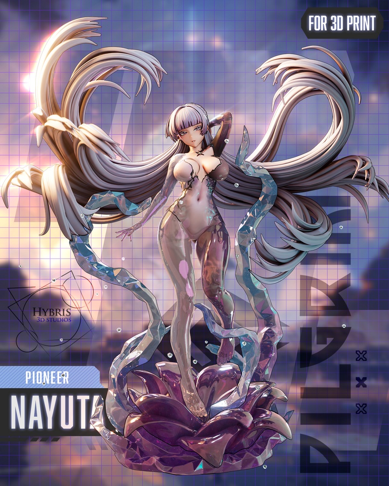 Hybris 3D Studios – Nikke Goddess of Victory – Pioneer Nayuta – 3D Print Model