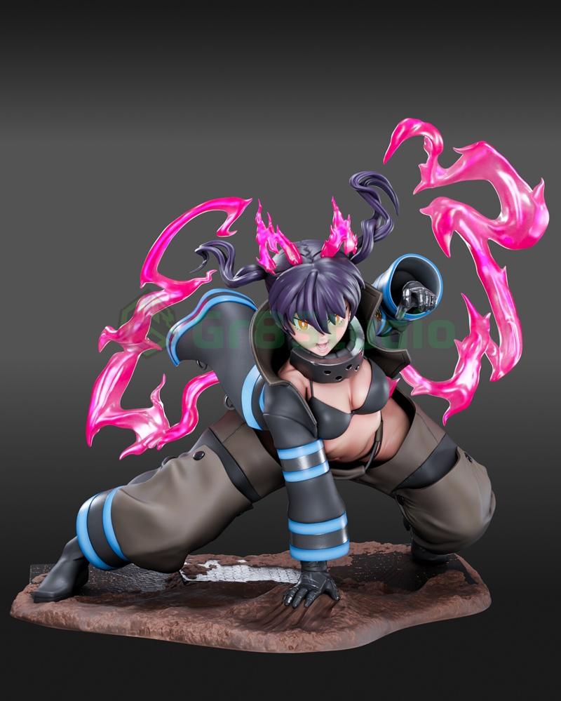 Gr8Tech – Fire Force – Tamaki Kotatsu – 3D Print Model STL