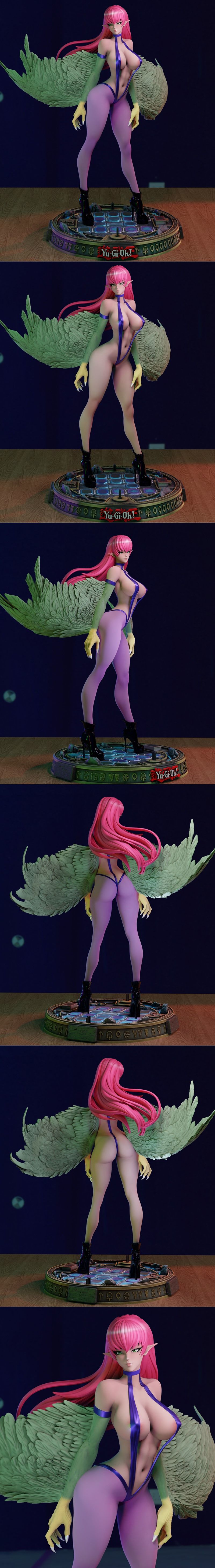 Momoji – Harpy From Yu GI OH – 3D Print Model STL