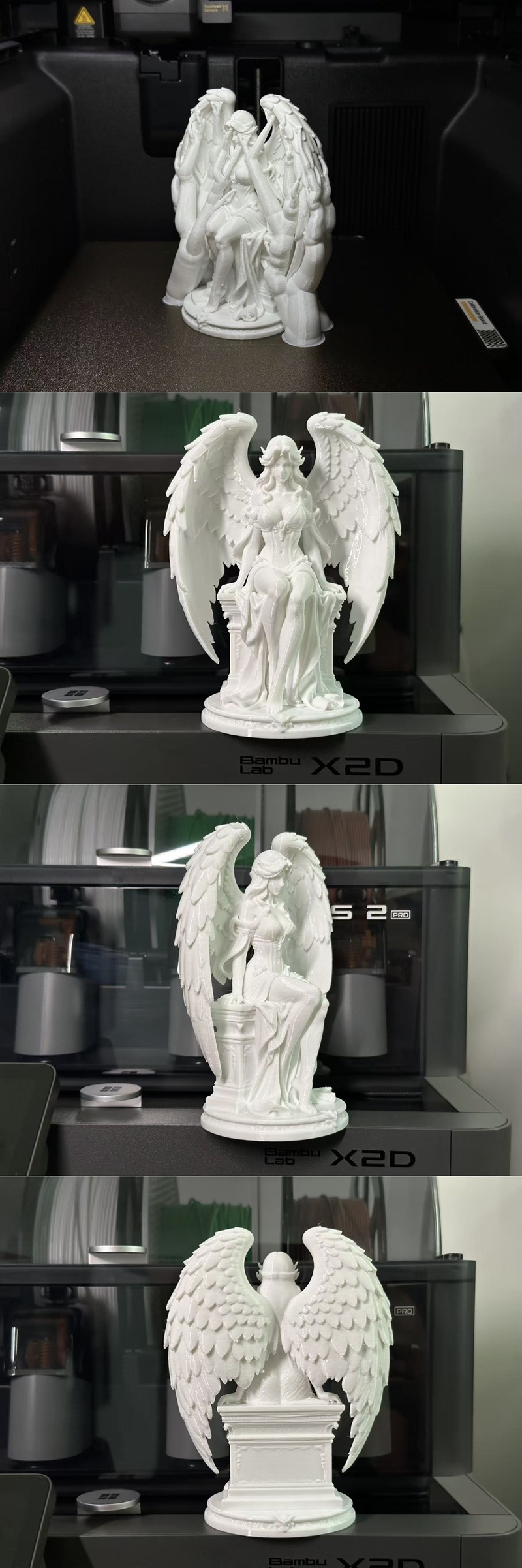 Sitting Guardian Angel – 3D Print Model STL