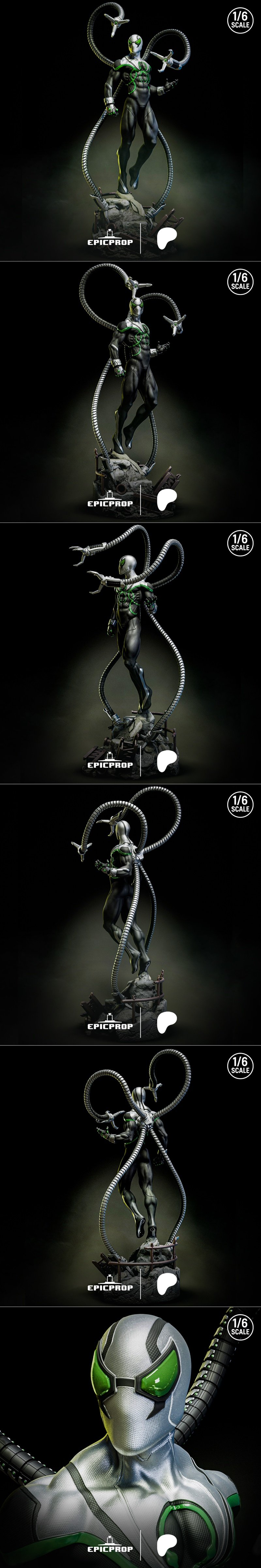 Epic Prop – Superior Octopus – 3D Print Model STL