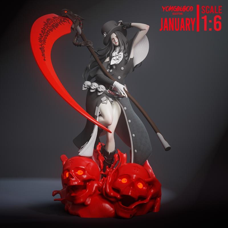 Yongblood Sculpture – Testament – 3D Print Model STL
