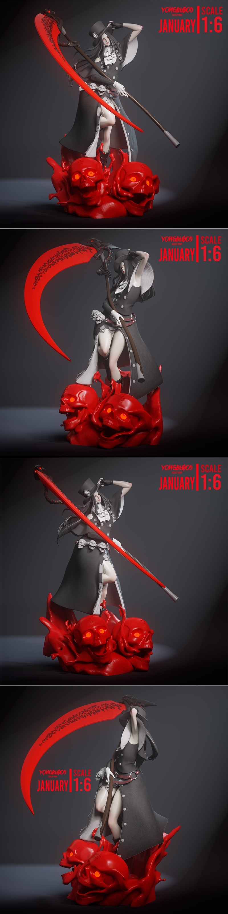 Yongblood Sculpture – Testament – 3D Print Model STL