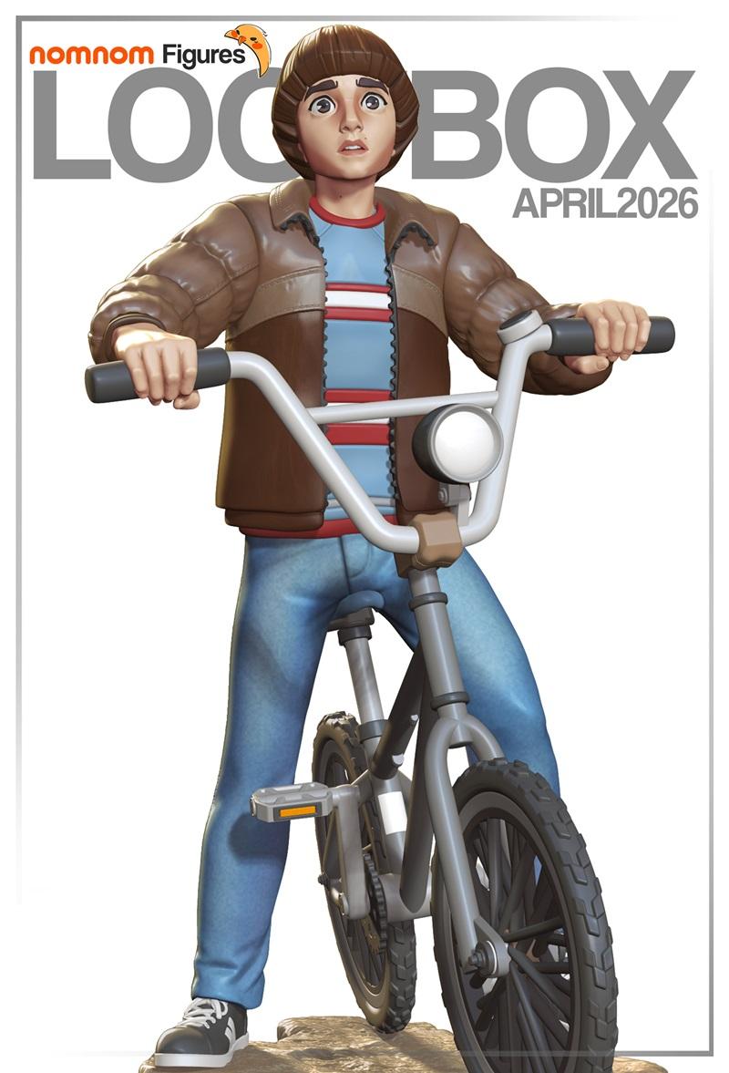 Nomnom Figures – Will – Stranger Things – 3D Print Model STL