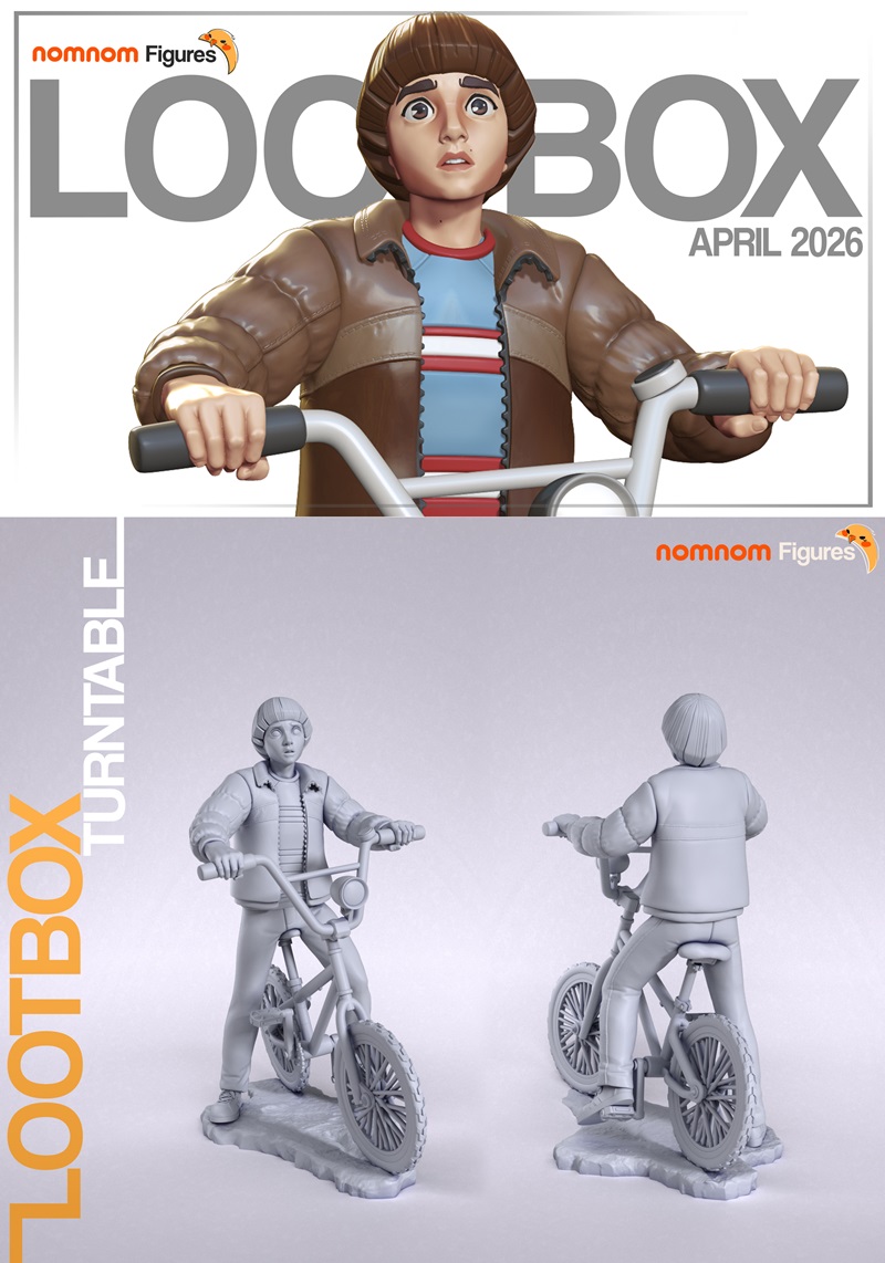 Nomnom Figures – Will – Stranger Things – 3D Print Model STL