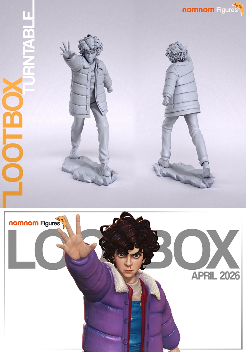Nomnom Figures – Eleven – Stranger Things – 3D Print Model STL