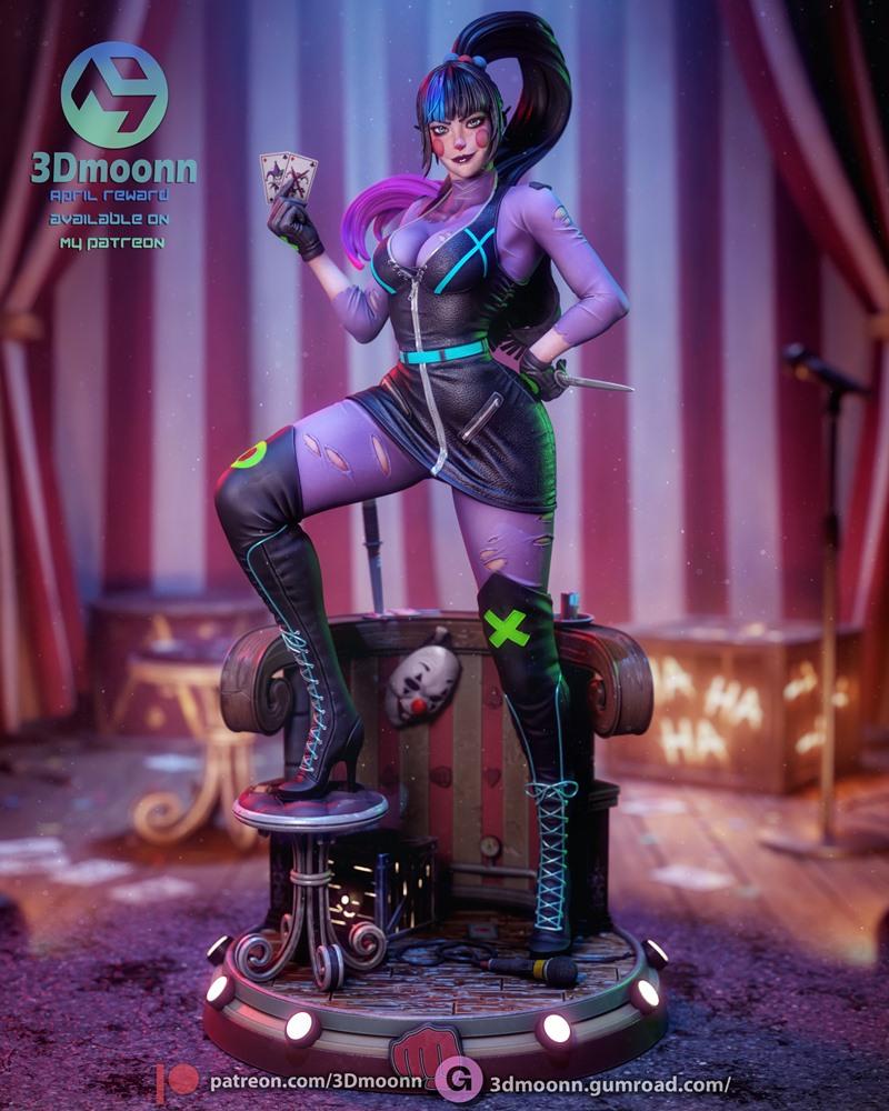 3Dmoonn – Punchline – 3D Print Model STL