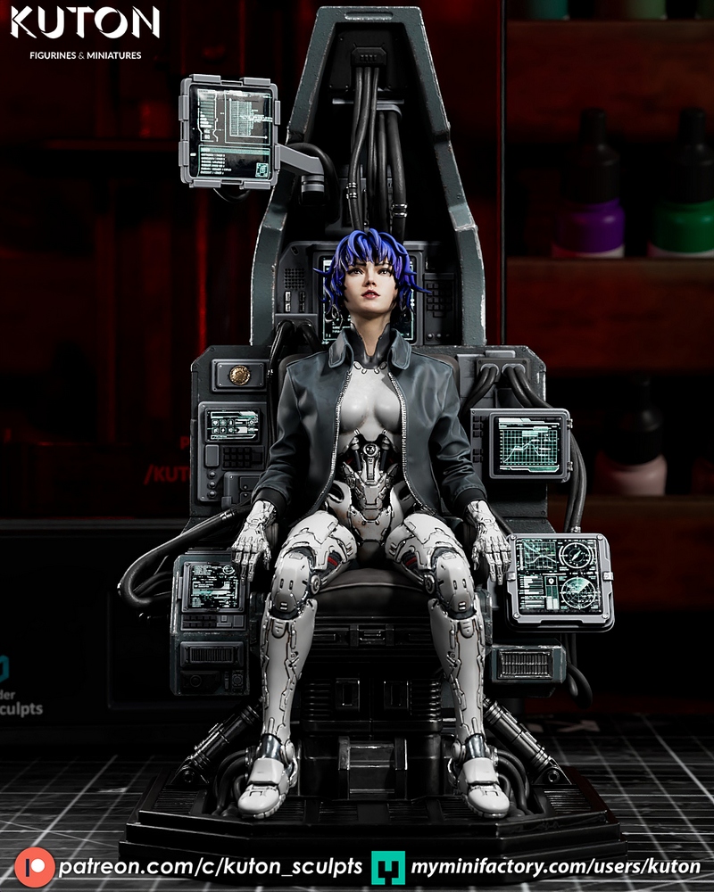 Kuton – Major – Ghost In The Shell – 3D Print Model