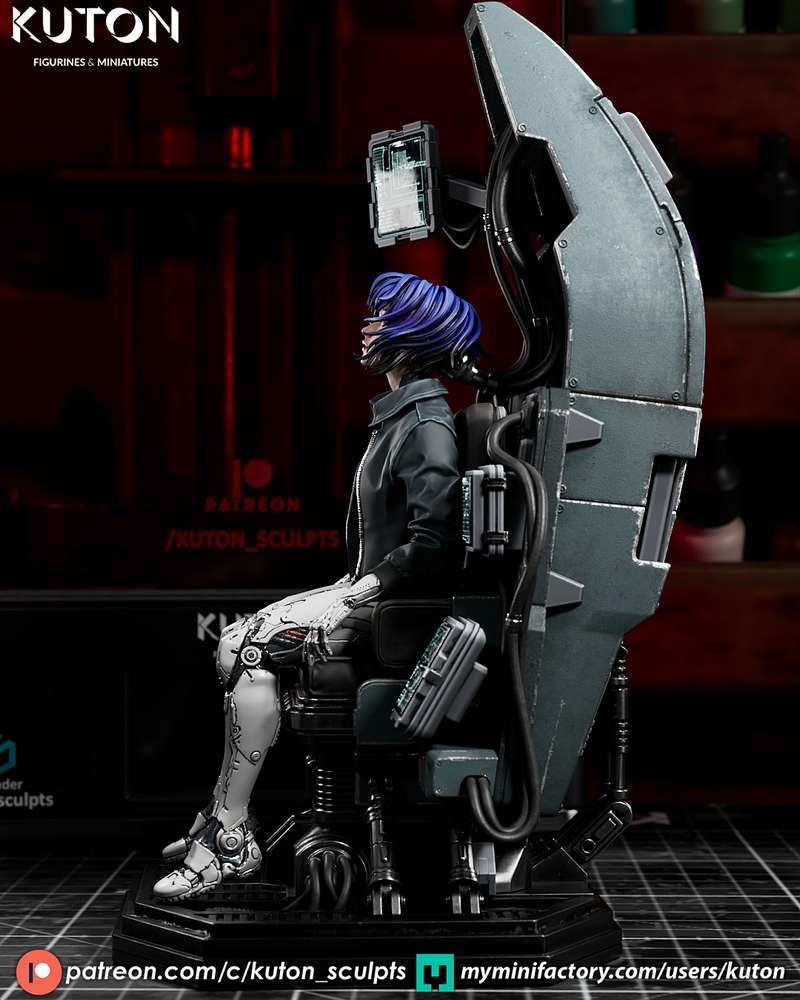 Kuton – Major – Ghost In The Shell – 3D Print Model