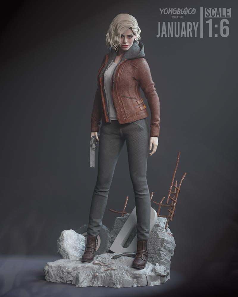 Yongblood Sculpture – Grace Ashcroft – 3D Print Model STL