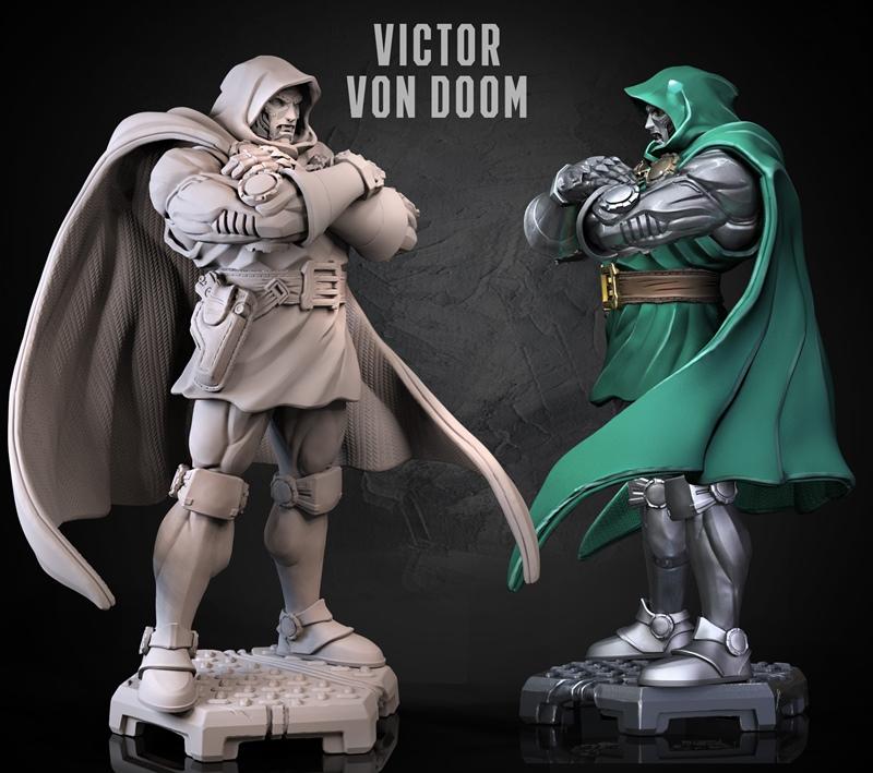 Dragun Studios – Doctor Doom – 3D Print Model STL