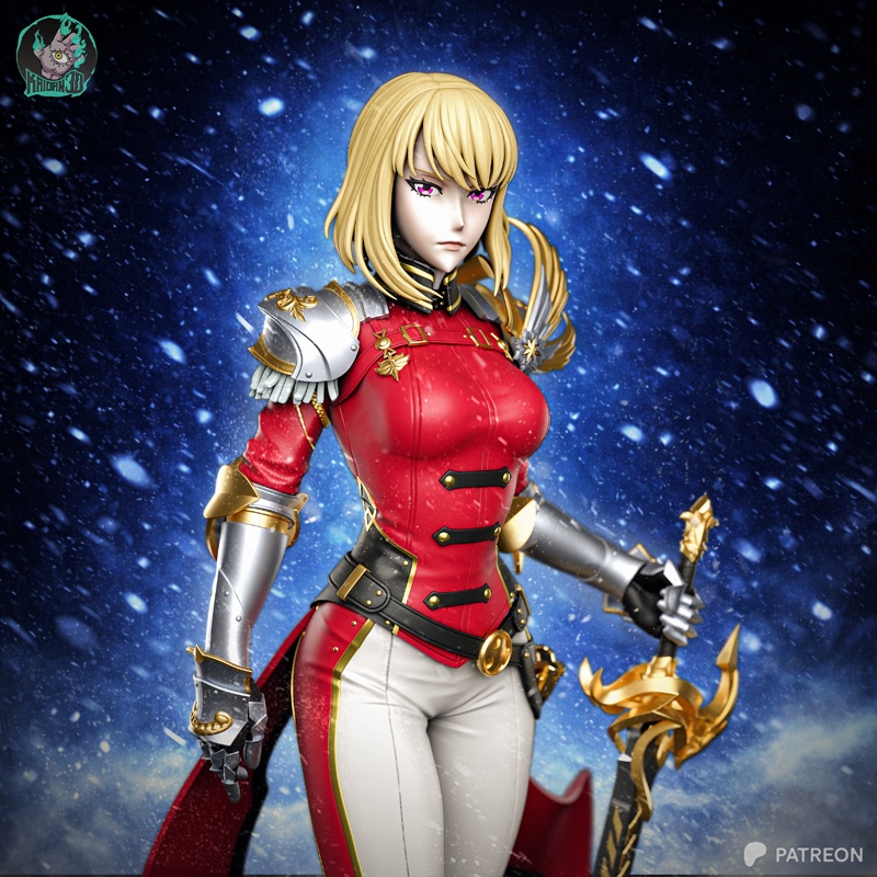 Kaidan3D – Cha Hae-In – Solo Leveling – 3D Print Model