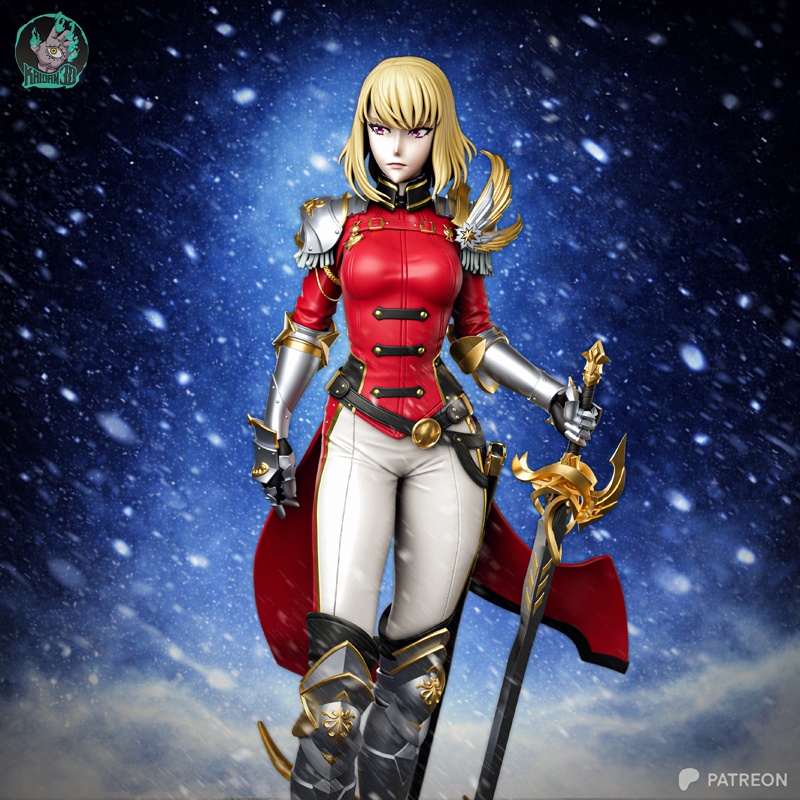 Kaidan3D – Cha Hae-In – Solo Leveling – 3D Print Model