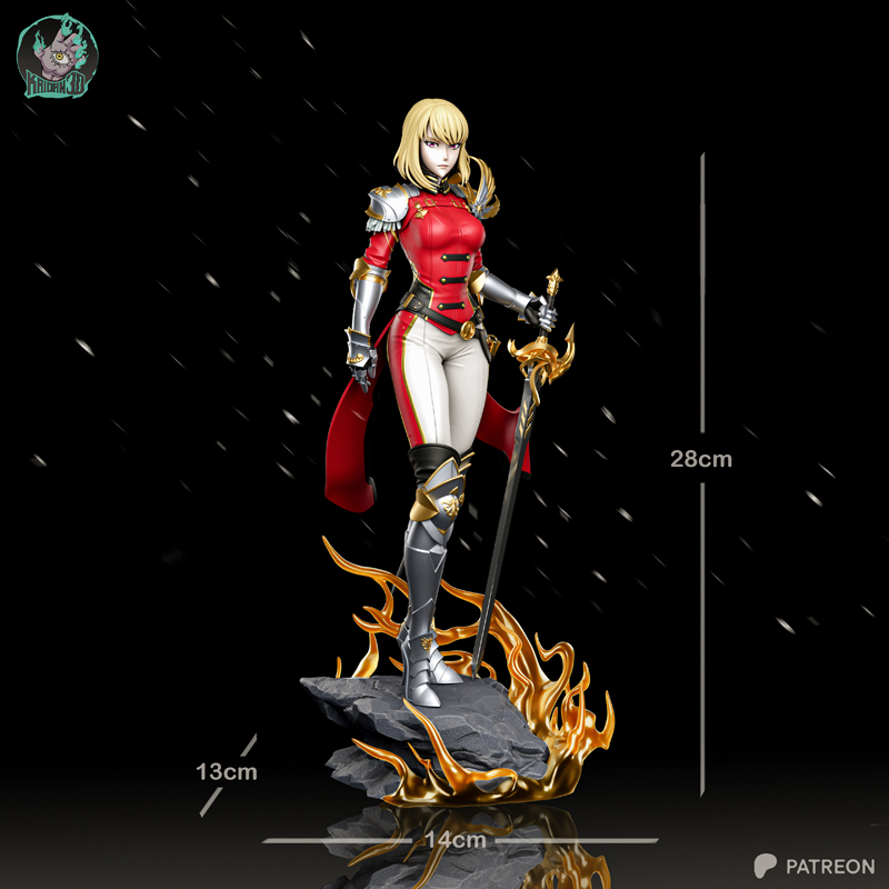 Kaidan3D – Cha Hae-In – Solo Leveling – 3D Print Model