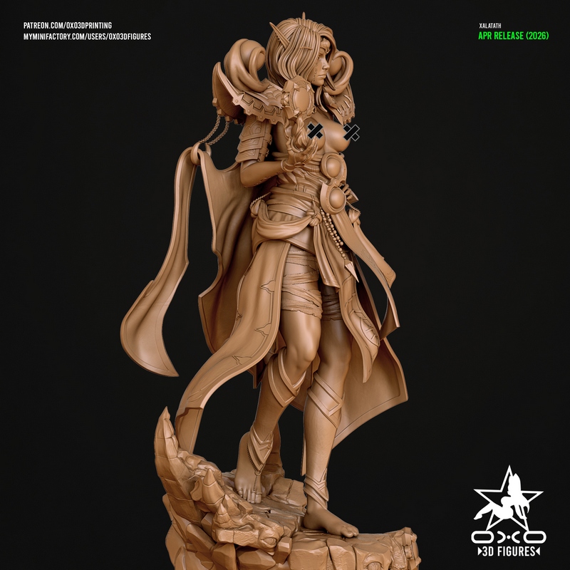 OXO3D – Xalatath Harbinger of the Void NSFW – World of Warcraft – 3D Print Model