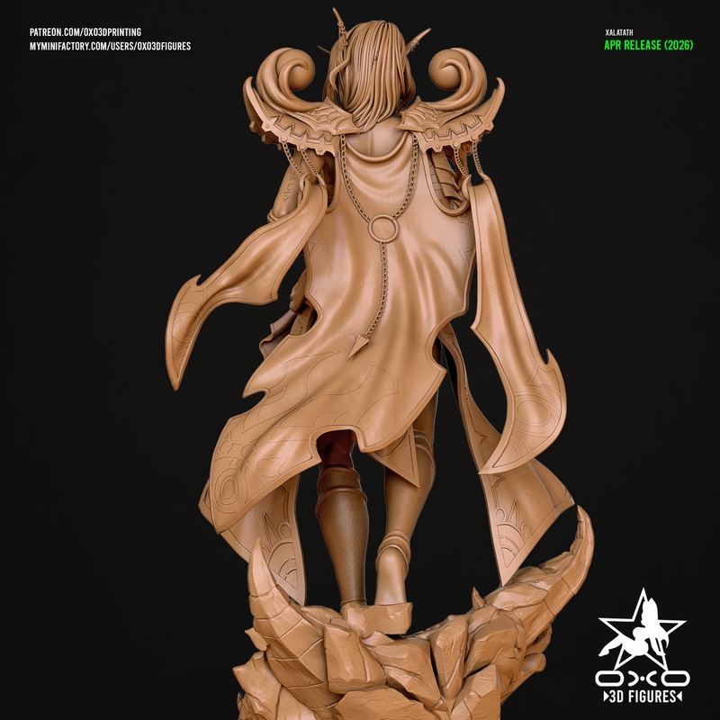 OXO3D – Xalatath Harbinger of the Void NSFW – World of Warcraft – 3D Print Model
