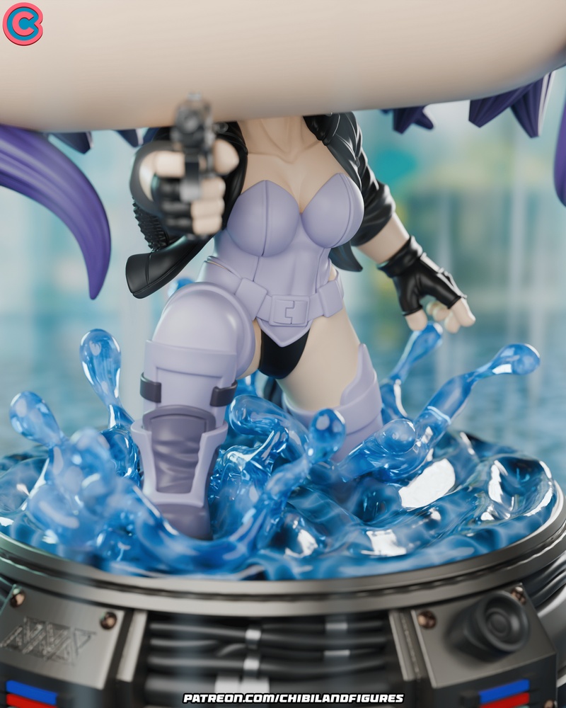 Chibi Land Figures – Motoko Kusanagi – Ghost in The Shell – Funko – 3D Print Model