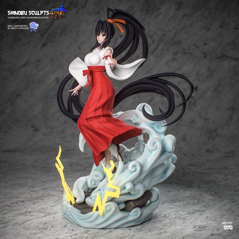 Shinobu Sculpts – Akeno Himejima – High School DxD – 3D Print Model
