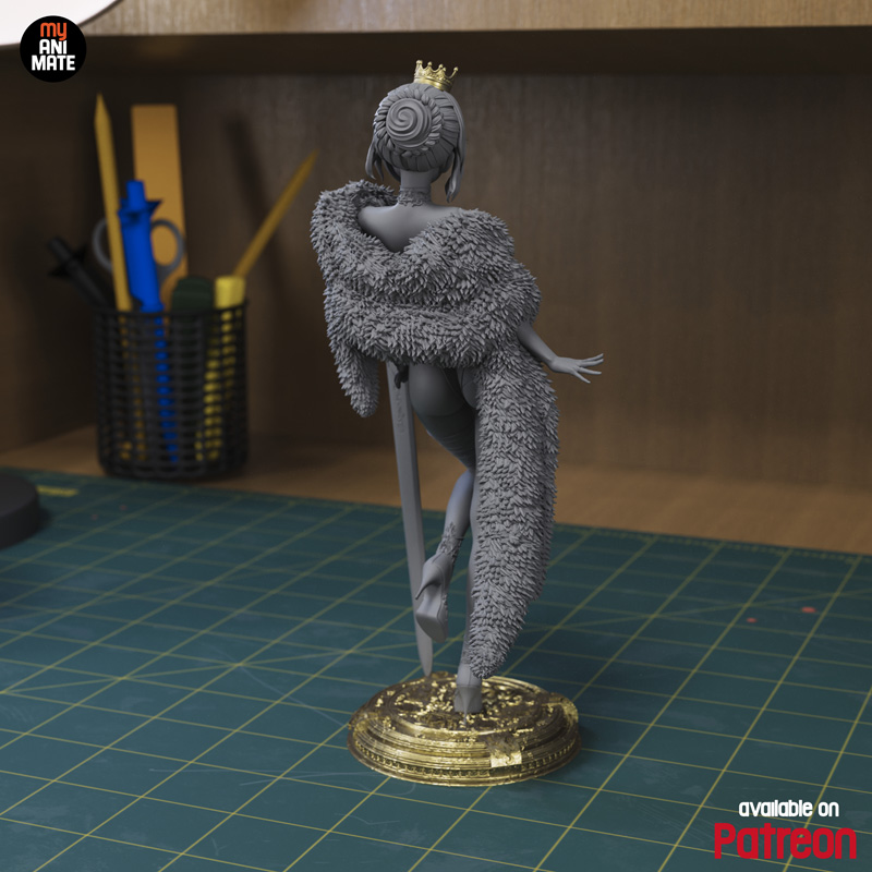 myAnimate – Saber Ecchi – Fate Series – 3D Print Model