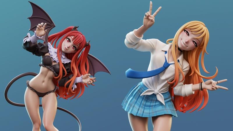 DiNamuuu3D – Marin Kitagawa – 3D Print Model STL