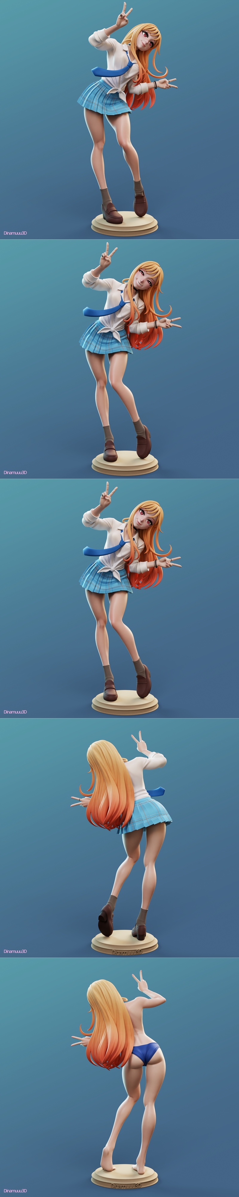 DiNamuuu3D – Marin Kitagawa – 3D Print Model STL