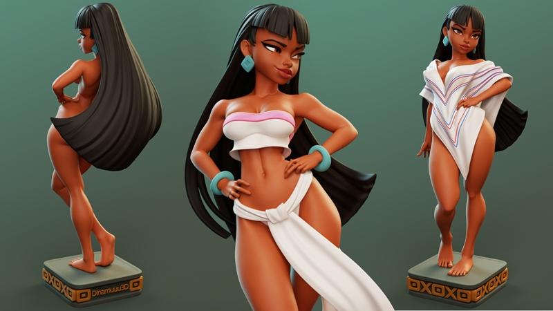 DiNamuuu3D-奇美拉狂想曲-3D打印模型|DiNamuuu3D – ChelDorado – 3D Print Model STL
