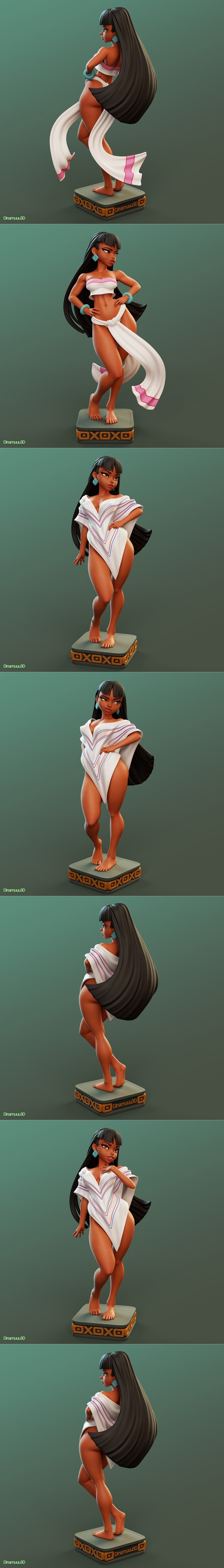 DiNamuuu3D-奇美拉狂想曲-3D打印模型|DiNamuuu3D – ChelDorado – 3D Print Model STL