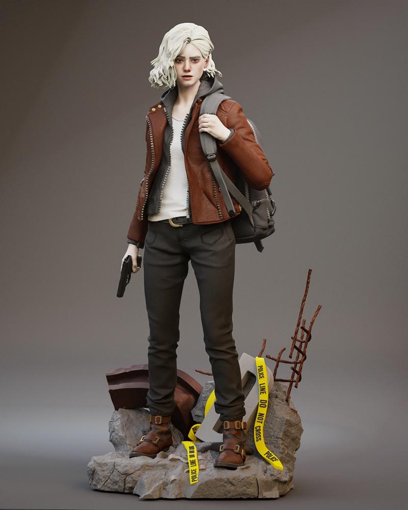 Yongblood Sculpture – Grace Ashcroft – 3D Print Model STL