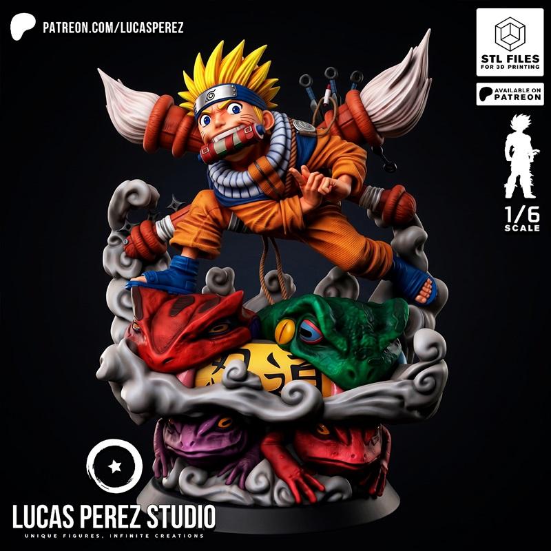 Lucas Perez – Naruto Is Here – 3D Print Model STL