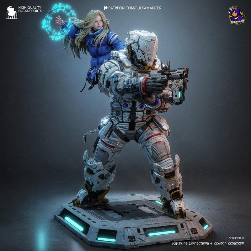 Bulkamancer Sculpts – Diana & Hugh – 3D Print Model STL