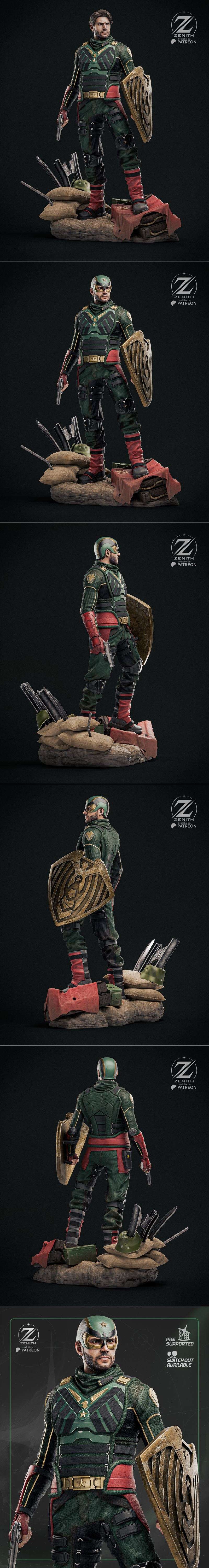 Zenith Studios – Soldier Boy – 3D Print Model STL