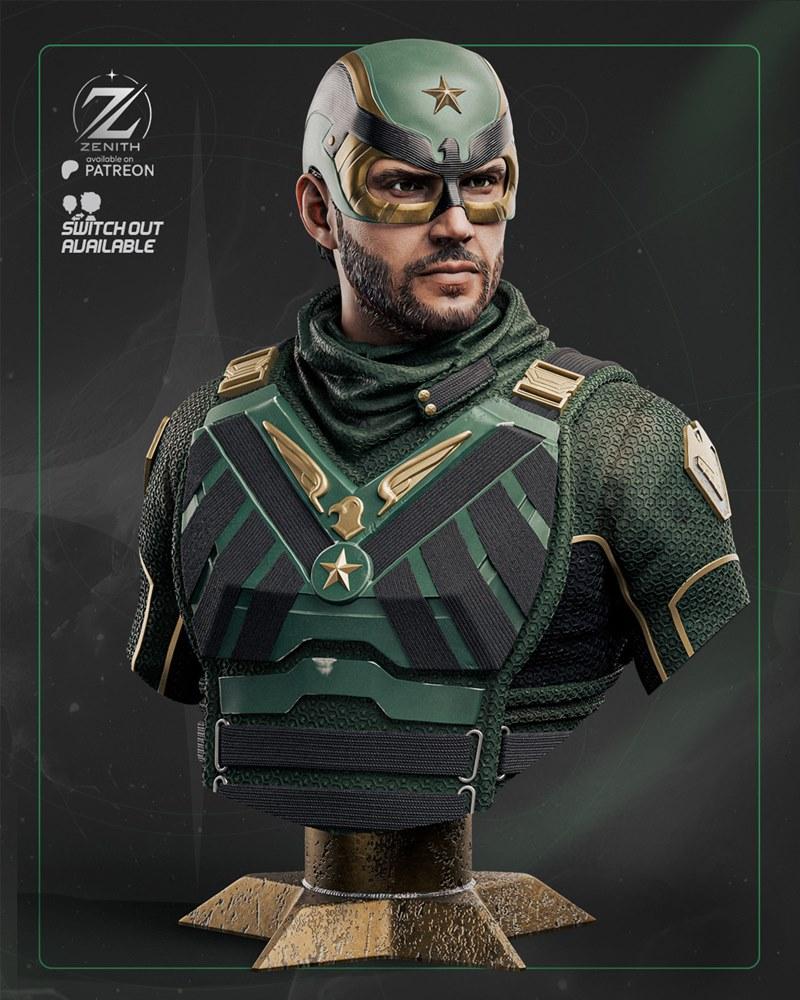 Zenith Studios – Soldier Boy Bust – 3D Print Model STL